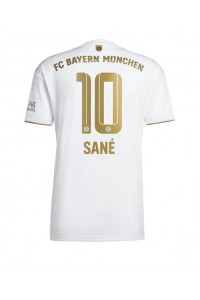 Bayern Munich Leroy Sane #10 Voetbaltruitje Uit tenue 2022-23 Korte Mouw